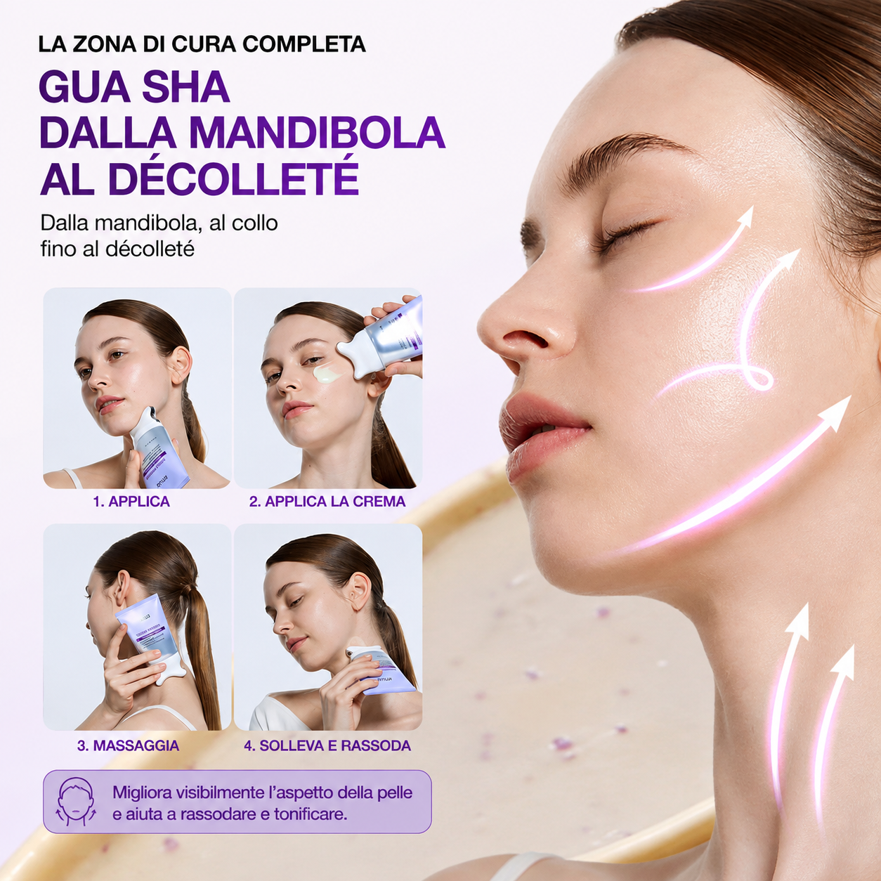 Collagen Retinol Refining Gua Sha Cream Grazia Naturale